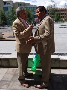 carlos aguirre entrevista al Presidente de Unatec