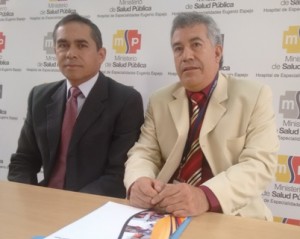 Freddy Albán y Carlos Aguirre