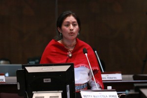 Asambleísta por Tungurahua, Betty Jeréz