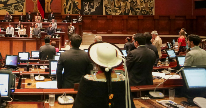Nueva mayoría Asamblea Ecuador